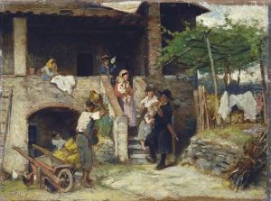 La Visita by Luigi Bechi