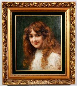 Madame Gautier by Leopold Franz Kowalski