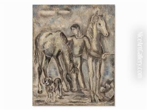 Man With Horses by Sei Koyanagui