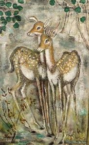 Two Fawns