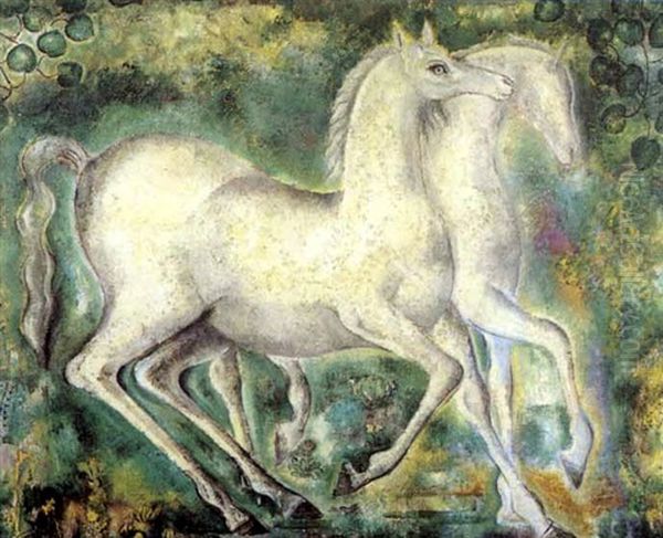 Deux Chevaux Blancs - view 1