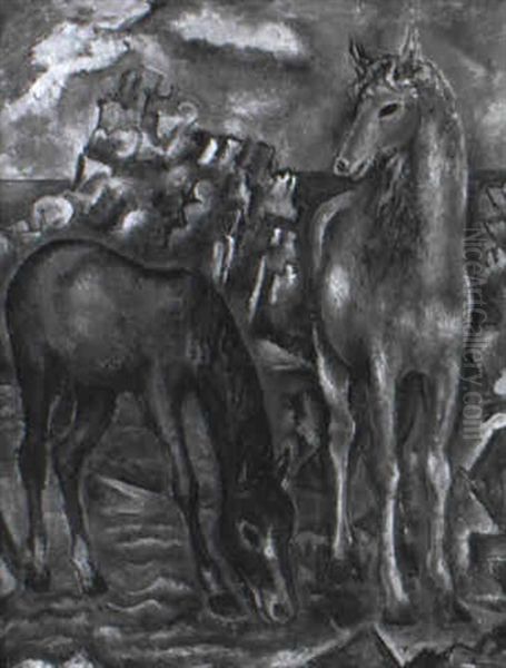 Two Horses - view 1