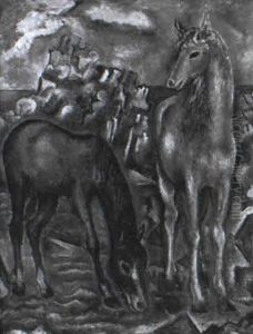 Two Horses by Sei Koyanagui