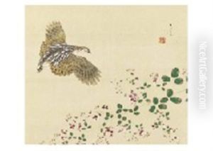 Japanese Quail by Iskizaki Koyo