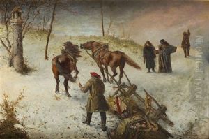 Frightened Horses by Anton Kozakiewicz