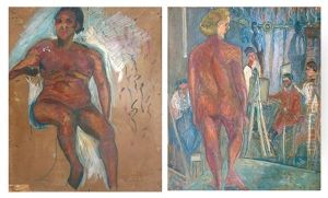 L'atelier D'artiste (+ Nu Noir, Verso) L'atelier D'artiste (+ Nu Noir, Verso)