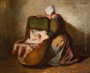 The Lullaby by Hendrik Maarten Krabbe