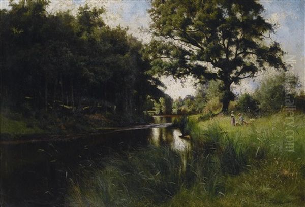 Children Tending Their Flock - view 1