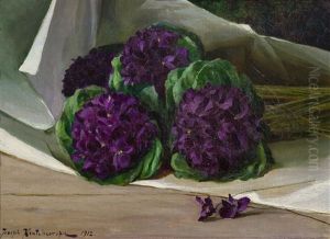 Lilac by Iosif Evstafevich Krachkovsky