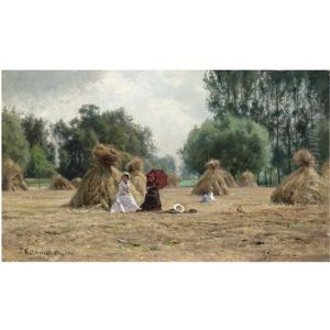 In The Hay Field