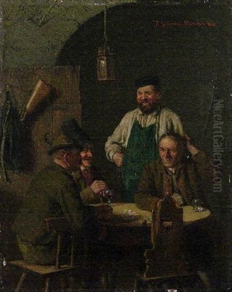 Die Kartenspieler - view 1