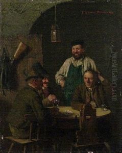 Die Kartenspieler by Peter Kraemer the Elder