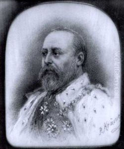 Portrait Of Hrh King Edward Vii Portrait Of Hrh King Edward Vii