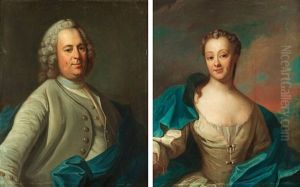 Paul Pijhlgardt (1713-1775) And His Wife Regina Reimers (1721-1773)
