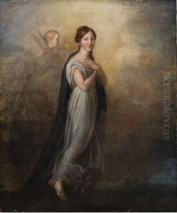 Allegoric Painting Of A Woman