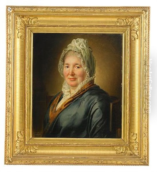 Portratt Forestallande Christina Elisabeth Hjorth - view 1