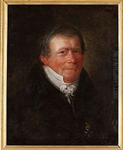 Portratt Av Professor Skytteanus Olof Kolmodin by Per Krafft the Younger