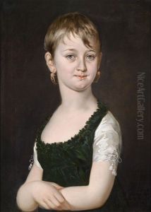 Bildnis Eines Jungen Madchens, Traditionell Identifiziert Als Eine Prinzessin Zu Lowensteinwertheim by Barbara Steiner Krafft