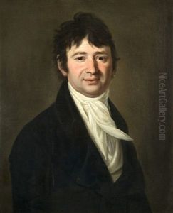 Portrait Presume Des Epoux Pazzani (pair)