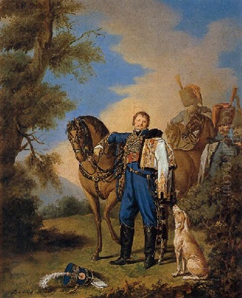 Portrait Of A General (baron Menziau?) - view 1