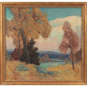 Autumn Afternoon by Carl Rudolph Krafft