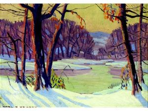 Winter Sun by Carl Rudolph Krafft