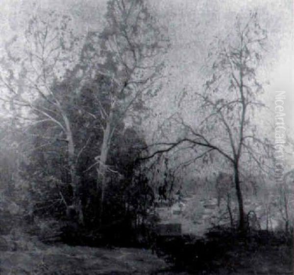 Fall Landscape With View Of Houses - view 1