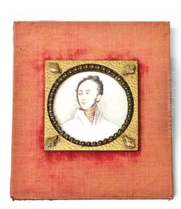 Miniatur Mit Herrenportrait