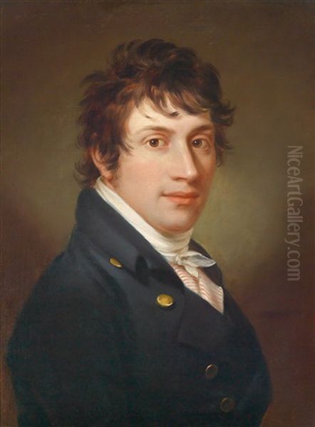 Brustbild Eines Jungen Mannes (karl Christoph Baumann) - view 1