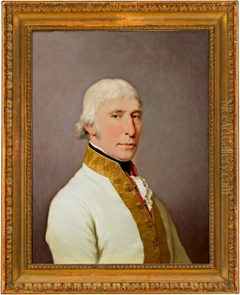 Bildnis Des Freiherrn Toussaint Von Bourgois (thuin Wien) Von 1790 - 1801 Local Direktor In Der Ingenieurs Akademie In Wien - view 1