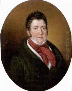 Portrait Eines Herrn by Joseph Krafft