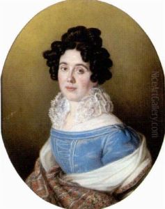 Portrait Einer Dame by Joseph Krafft