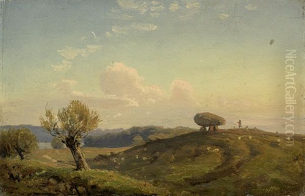 Hunengrab Auf Einem Hugel - view 1