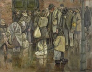 Die Obdachlosen by Willibald Krain