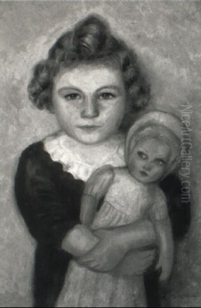 Kleines Madchen Mit Puppe - view 1