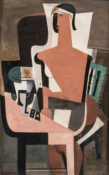 Seated Nude - view 1