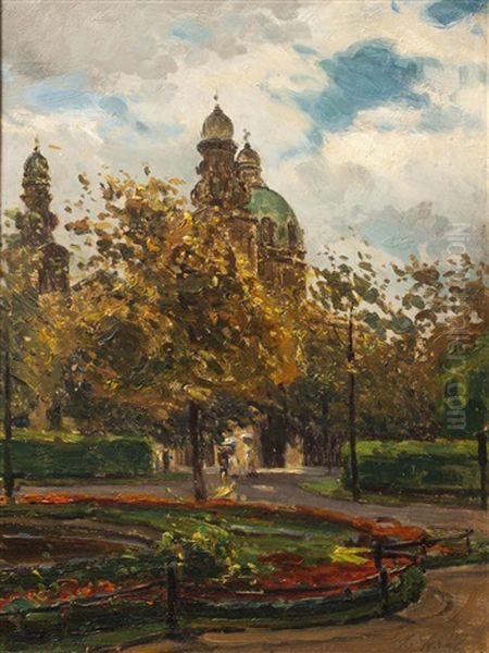 Die Theatinerkirche In Munchen - view 1