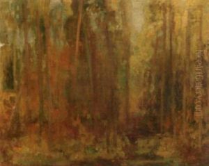 Forest Interior by Edward Adam Kramer