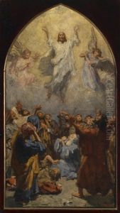 Himmelfahrt Christi by Johann Victor Kramer