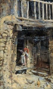 Allein Zu Hause by Johann Victor Kramer