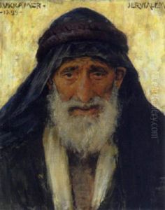 Portrait Eines Orientalen