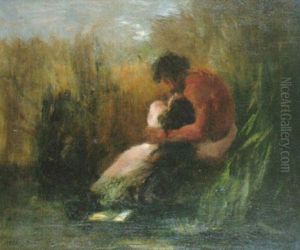 Mythologische Szene by Joseph Von Kramer