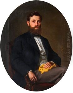 Portrait Of A Man by Ivan Nikolaevich Kramskoy