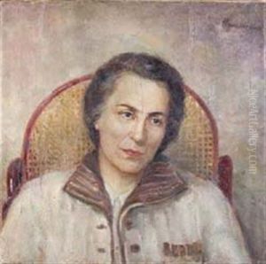 Portrait Einer Alten Frau by Ivan Nikolaevich Kramskoy