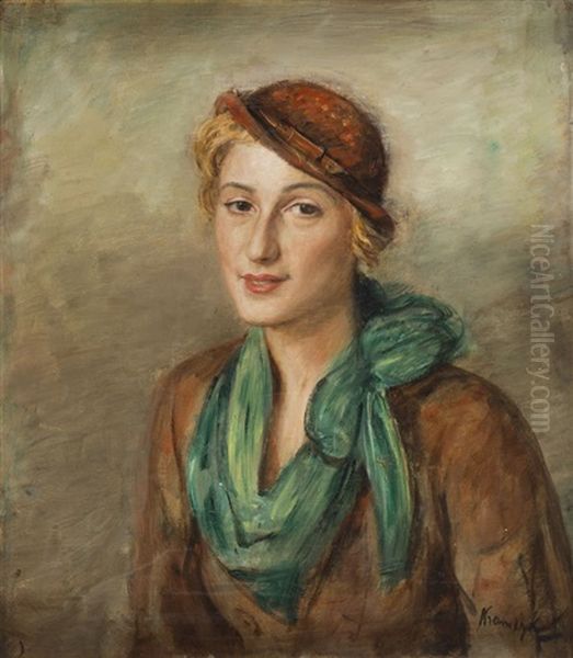 Portrait Of Miss K., 30s Of 20th Century - view 1