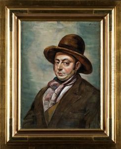 Mezczyzna W Meloniku (portret Matteo Hernandeza)