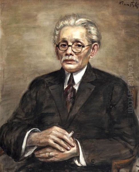 Portret Mezczyzny Z Papierosem - view 1