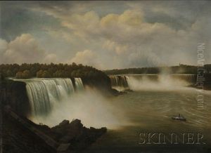 View Of Niagara Falls by Edward Kranich