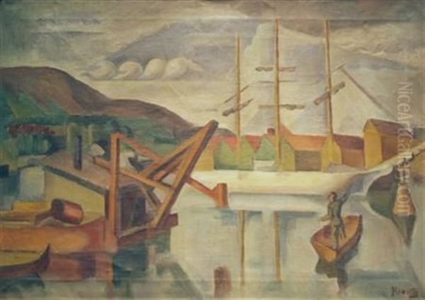 Harbor Scene - view 1
