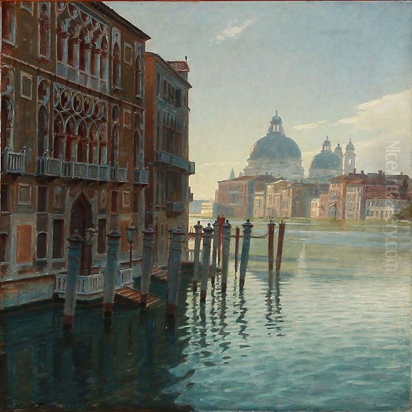 View From Rialto Bridge To Grand Canal And Santa Maria Della Salute In Venice - view 1